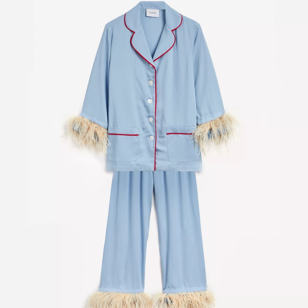 Sleeper Blue Party Pajama Set - Size Small (ASO Kendall Jenner)